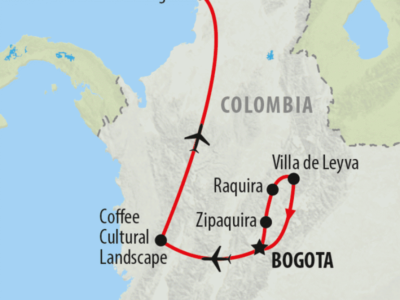 Colombia Tour Itinerary