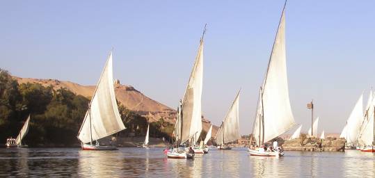 Ancient Egyptian Sailboats