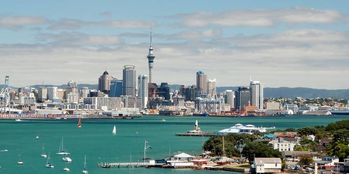 Auckland Skyline | New Zealand