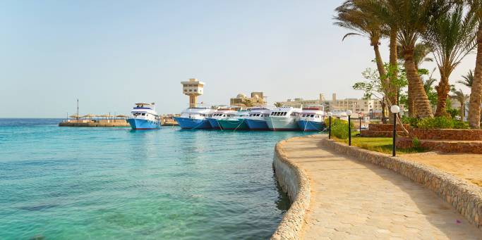 By the coast in Hurghada | Egypt