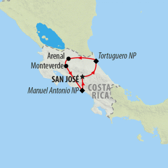 Costa Rica Coast to Coast 10 Day Tour | On The Go Tours