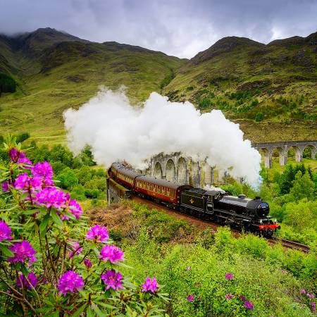 Edinburgh to the Isle of Skye main - Glenfinnan Viaduct