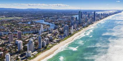 Gold Coast - best places to visit in Australia menu image