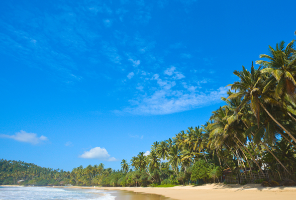 A beach