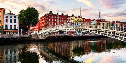 Ha Penny Bridge Dublin - Ireland