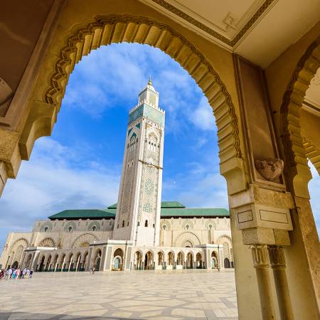 Hassan II Mosque in Casablanca - Morocco Tours - On The Go Tours