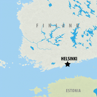 Helsinki City Stay - 3 days map