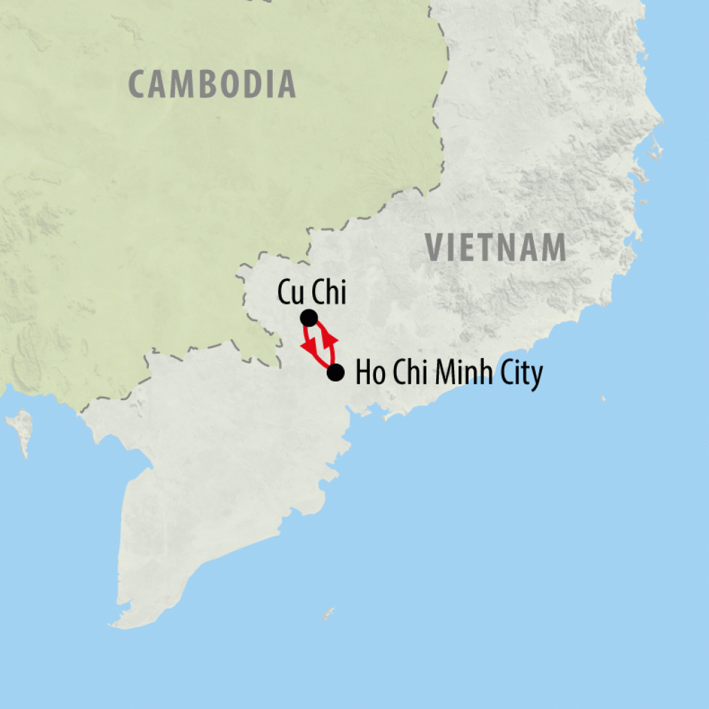 Ho Chi Minh City Stay - 4 days map