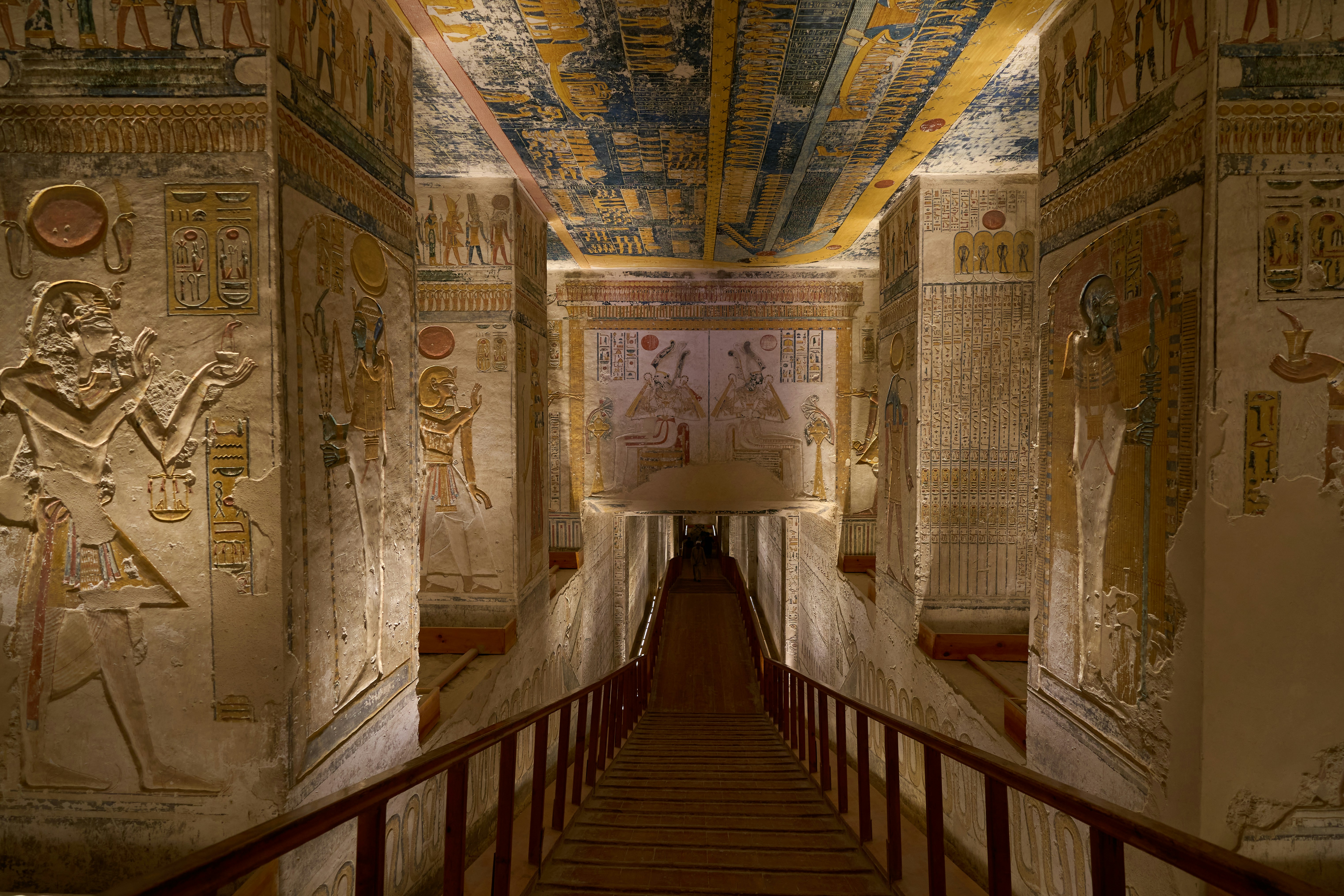 Inside the Temple of Hatshepsut