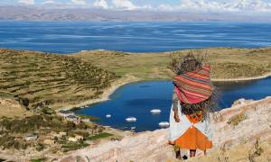 Lake Titicaca Bolivian side - Bolivia