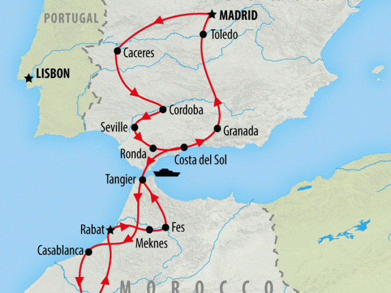 Spain & Morocco 16-Day Coach Tour | On The Go Tours