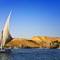 Traditional felucca boat | Egypt