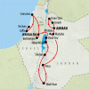 Road to Jerusalem - 11 days Map