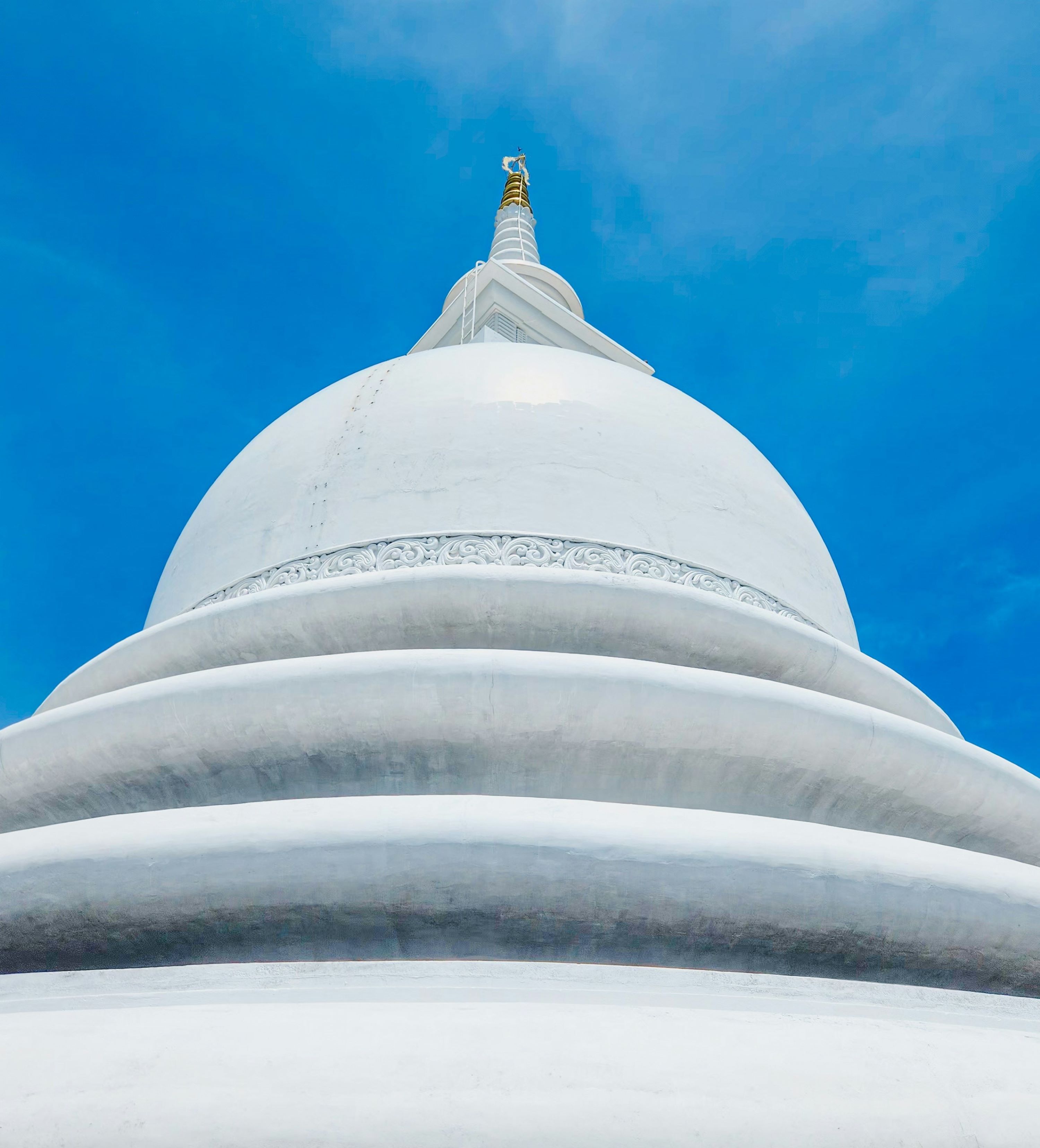 Japanese Peace Pagoda at Rumassala