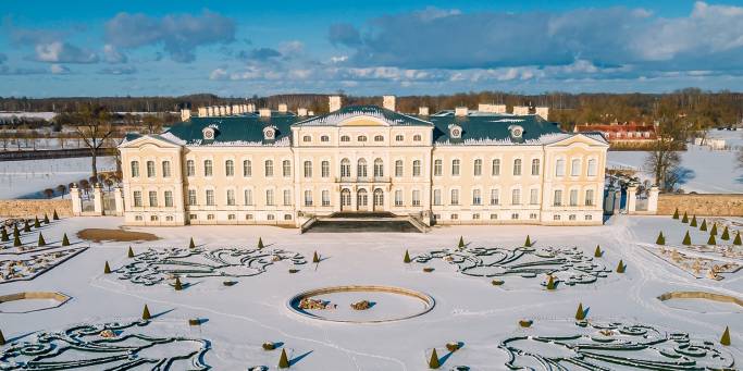 Rundale Palace in winter | Latvia