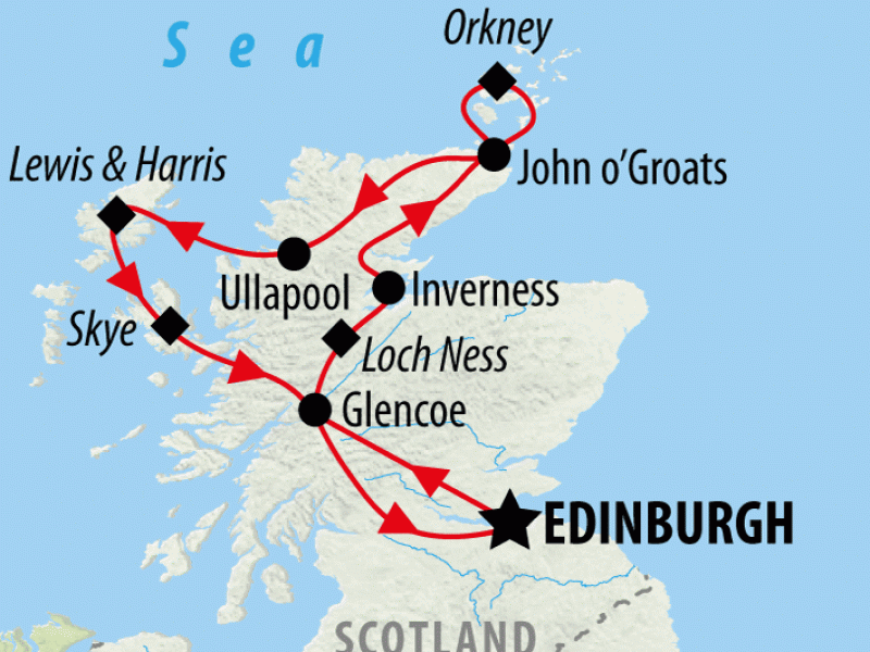 Group Tour of Scotland's Far North | On The Go Tours