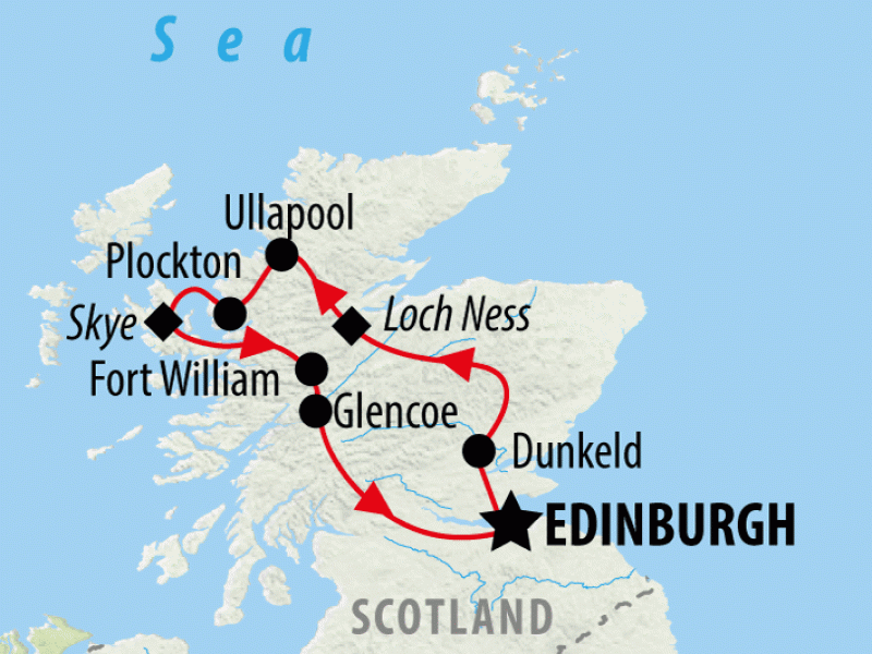 Scottish Highlands From Edinburgh Tour | On The Go Tours