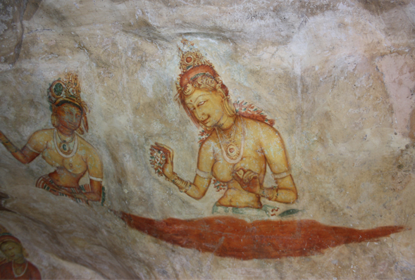 The Sigiriya frescoes