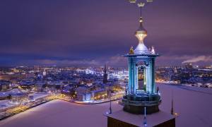 Stockholm at night