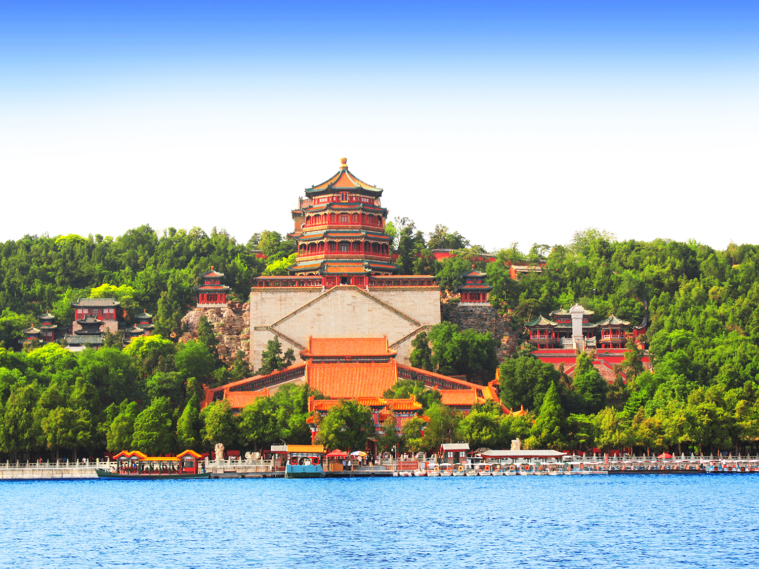 The Summer palace in china