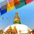 The great monument of Swayambhunath located in Kathmandu