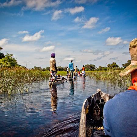 The Big Overlander Accommodated main image - Okavango Delta mokoro group