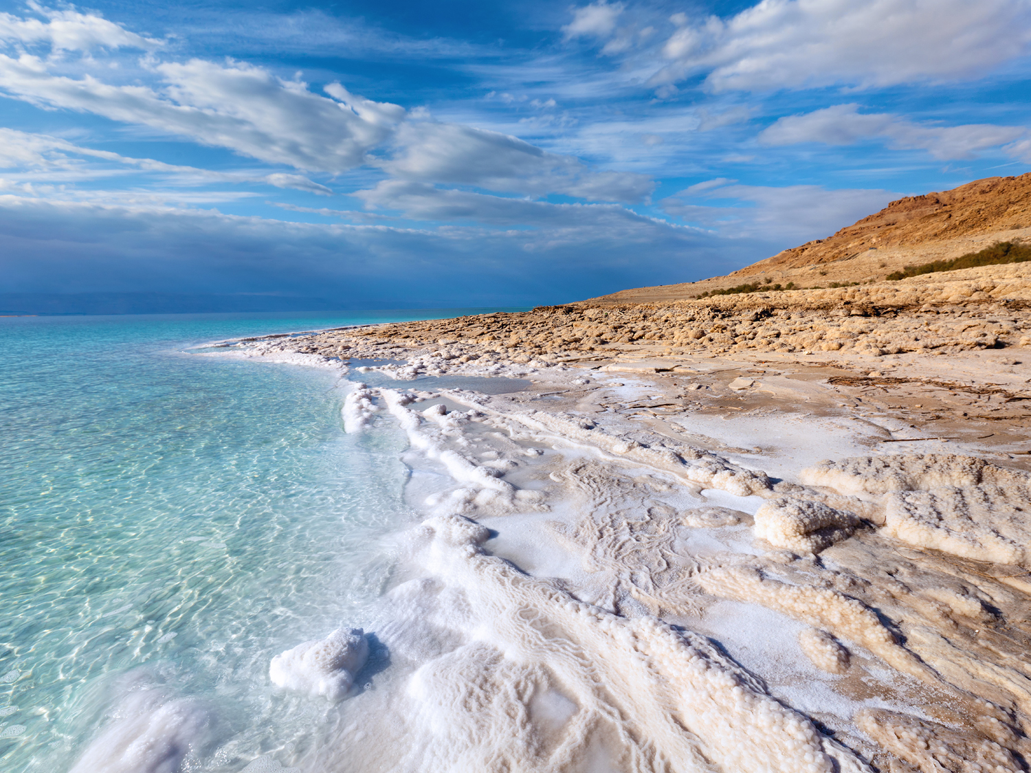 The Dead Sea in Jordan