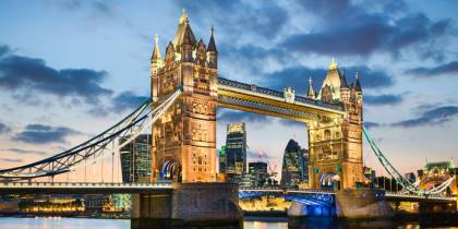 Tower Bridge - Best Places to Visit in the UK - On The Go Tours