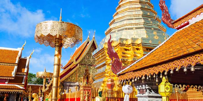 Wat Pra Dhat Doi Suthep Chiang Mai