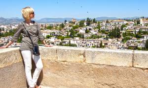 Woman in Granada - Spain