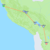 Peru & Bolivia Discovery (Superior) - 13 days Map