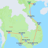 Essential Vietnam & Cambodia - 20 days Map